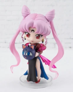 Pretty Guardian Sailor Moon R mini Actionfigur Black Lady 9 cm