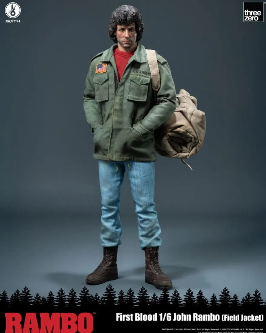 Rambo: First Blood Actionfigur 1/6 John Rambo (Field Jacket) 31 cm