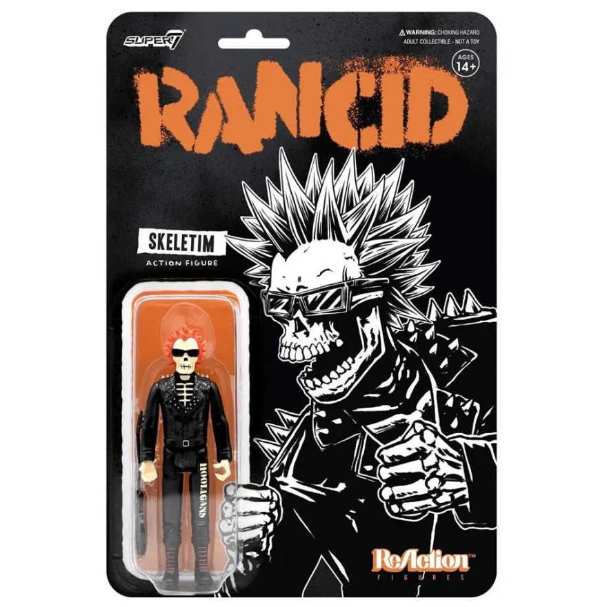Rancid ReAction Actionfigur Skeletim (Charged)