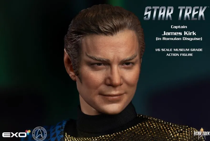 Raumschiff Enterprise Actionfigur 1/6 Captain James T. Kirk (Romulan Disguise) 29 cm