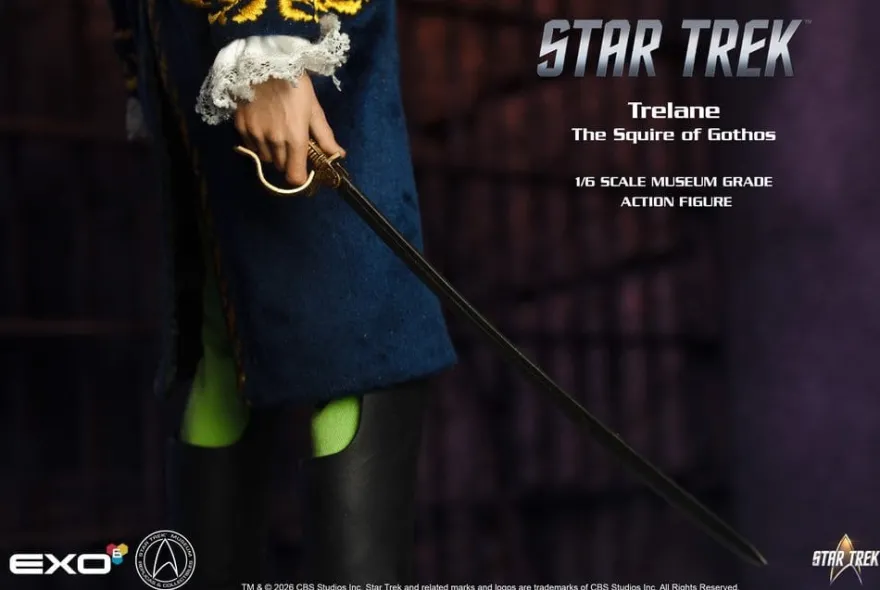 Raumschiff Enterprise Actionfigur 1/6 Trelane, The Squire of Gothos 29 cm