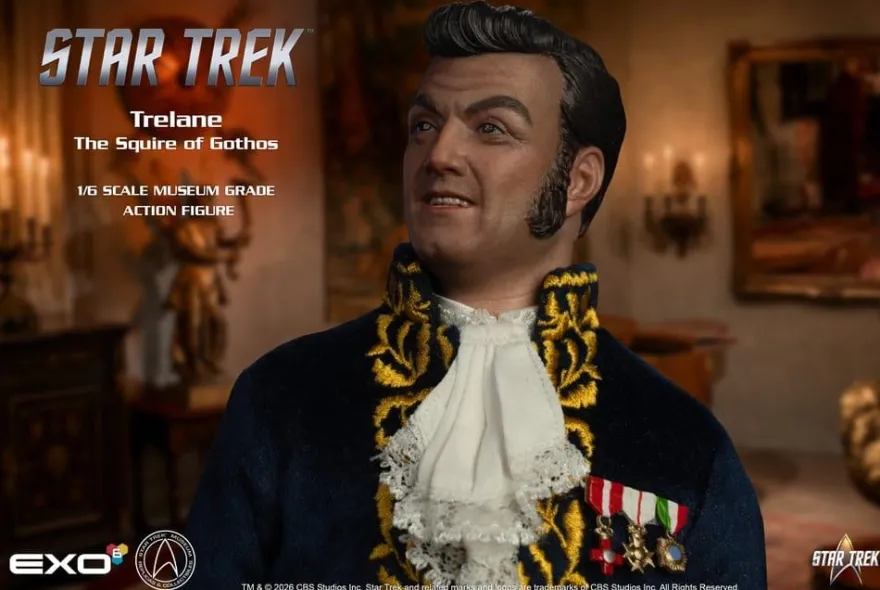 Raumschiff Enterprise Actionfigur 1/6 Trelane, The Squire of Gothos 29 cm
