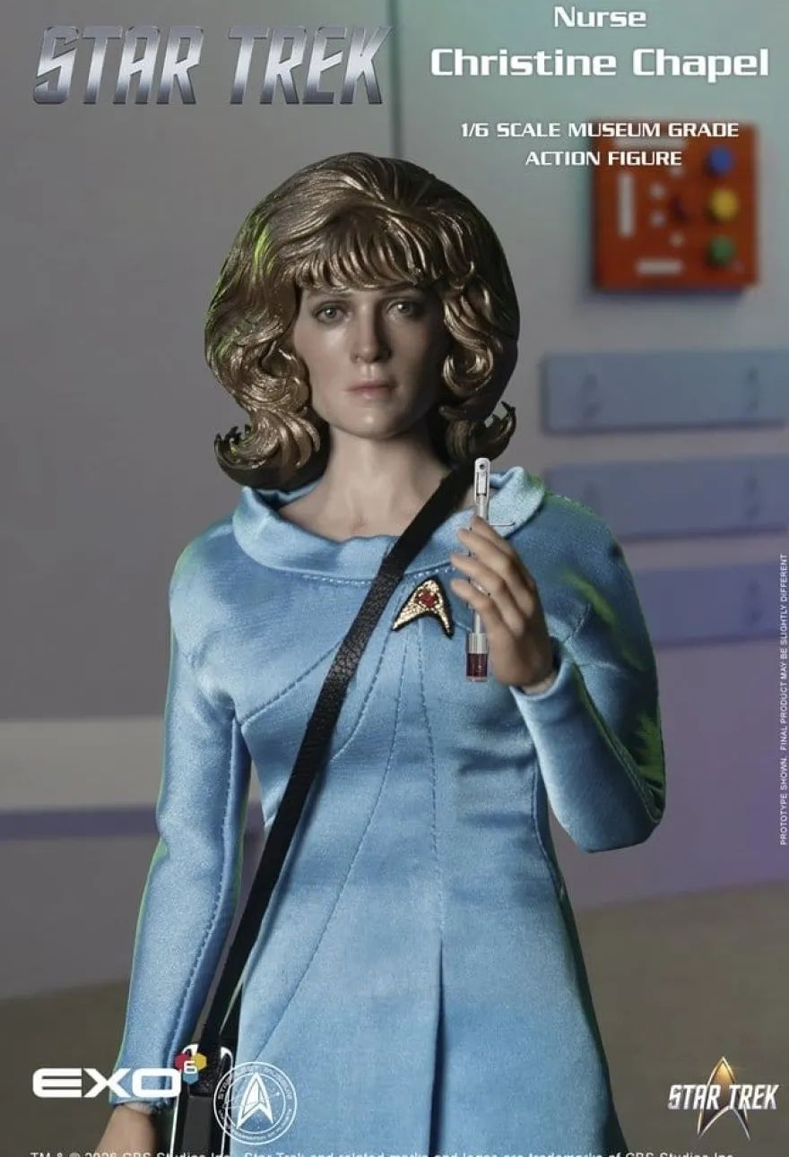 Raumschiff Enterprise Museum Grade Actionfigur 1/6 Nurse Christine Chapel 28 cm