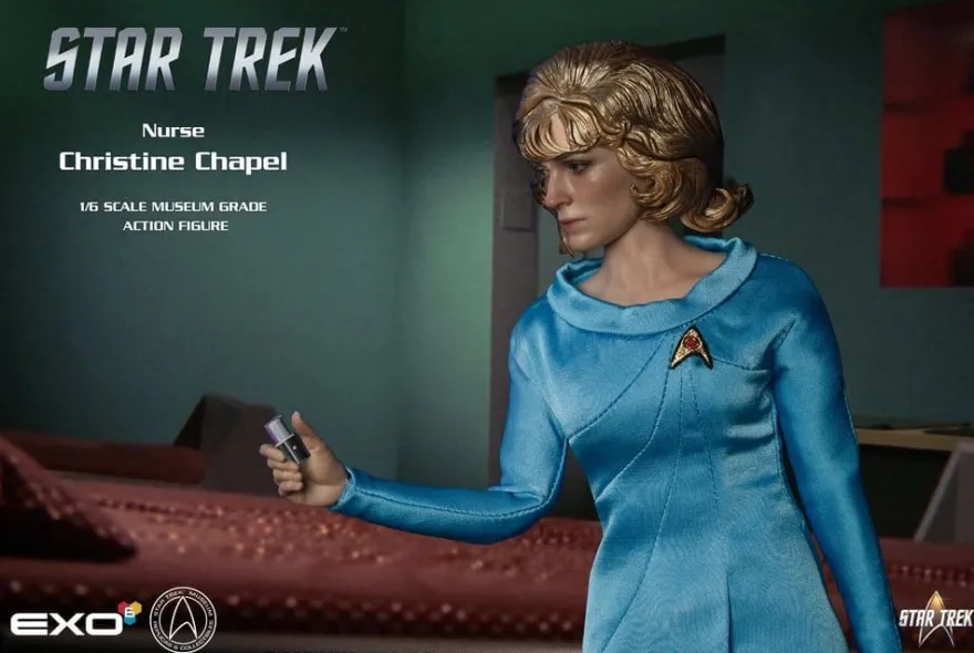 Raumschiff Enterprise Museum Grade Actionfigur 1/6 Nurse Christine Chapel 28 cm