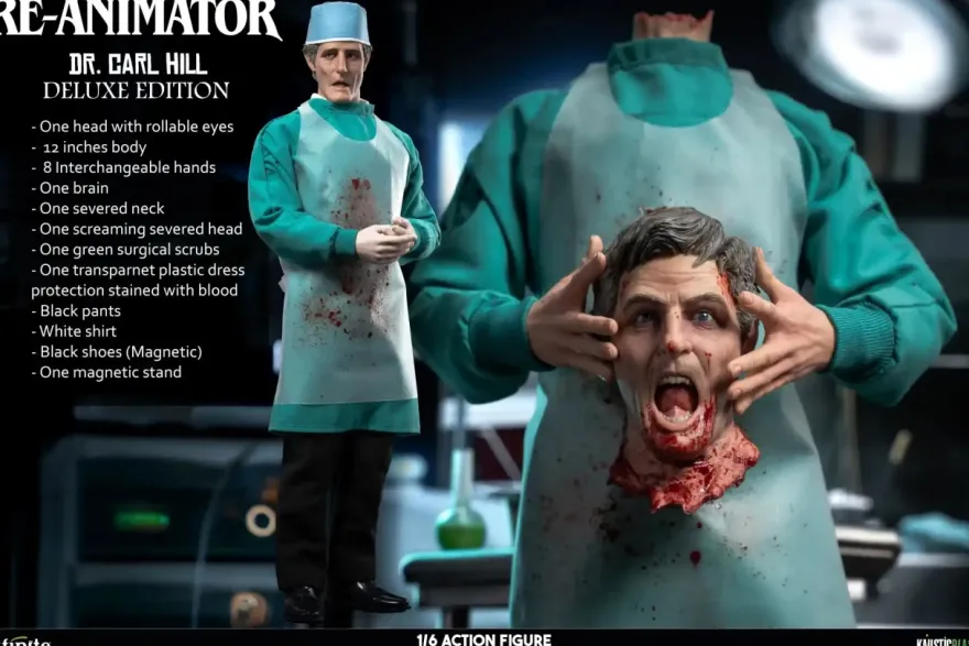 Re-animator Doctor Carl Hill 1/6 Actionfigur Deluxe Edition