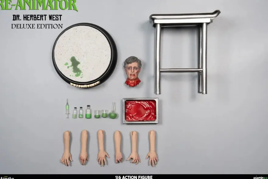 Re-animator Doctor Herbert West 1/6 Action Figure Deluxe Edition