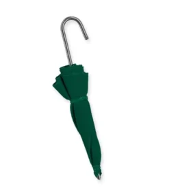 Regenschirm geschlossen - grün - 1:12 - 8,5 cm