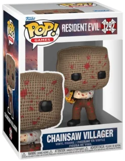 Resident Evil POP! Games Vinyl Figur Chainsaw Villager 9 cm