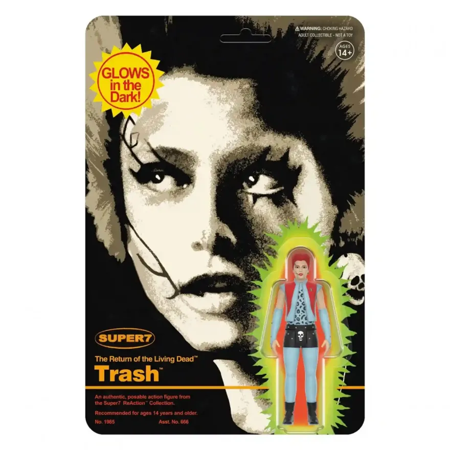 Return of the Living Dead ReAction Actionfigur Wave 04 - Trash (Monster Glow)
