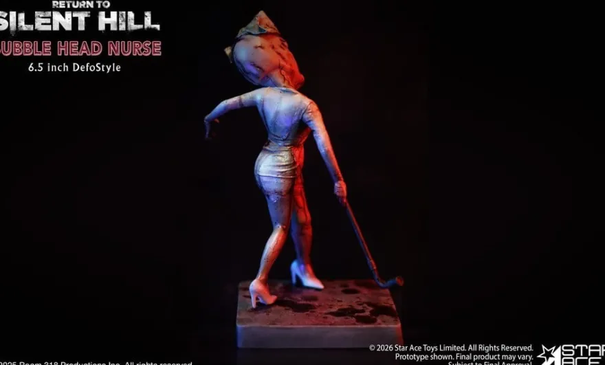 Return to Silent Hill (2026) DefoStyle Figure Bubble Head Nurse 16.5 cm