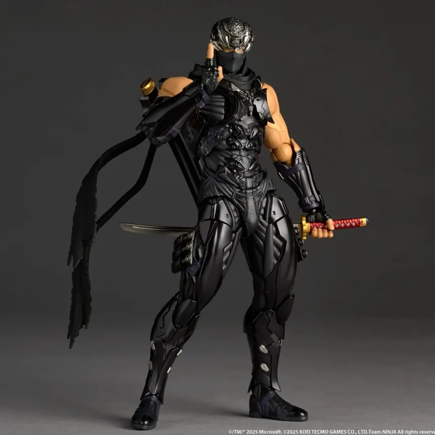 Revoltech Amazing Yamaguchi Ryu Hayabusa Ninja Gaiden 4 Actionfigur