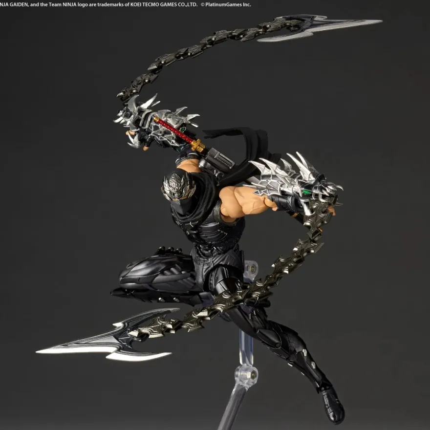 Revoltech Amazing Yamaguchi Ryu Hayabusa Ninja Gaiden 4 Actionfigur
