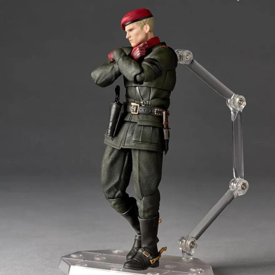 Revoltech A.Y. Metal Gear Solid Delta Snake Eater Ocelot Actionfigur