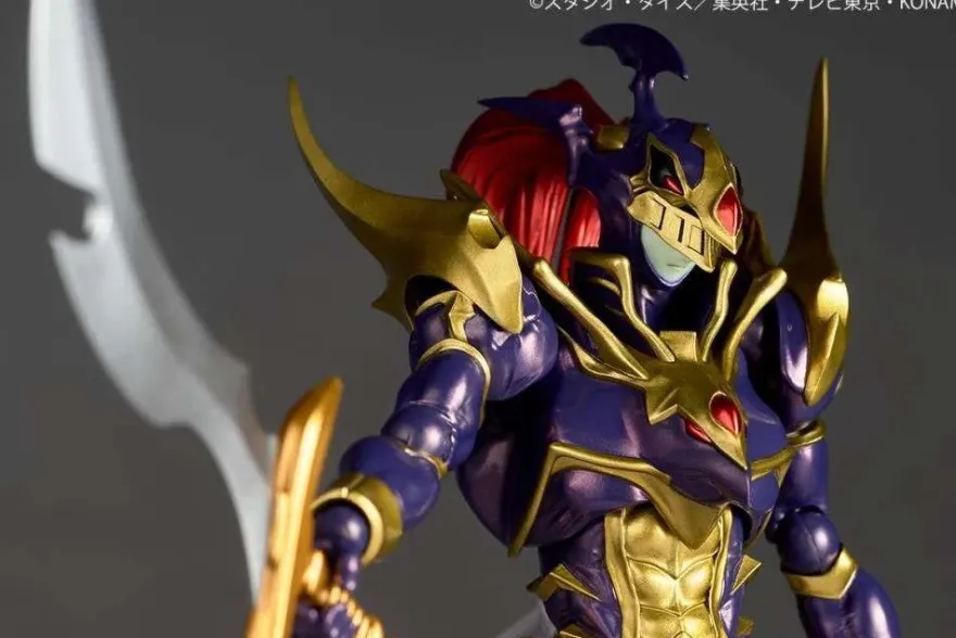 Revoltech Yu-Gi-Oh! Black Luster Soldier Actionfigur