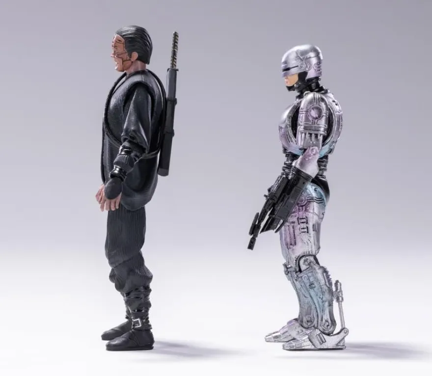 Robocop 3 Actionfiguren 1/18 RoboCop vs. Otomo (2-Pack) Exclusive