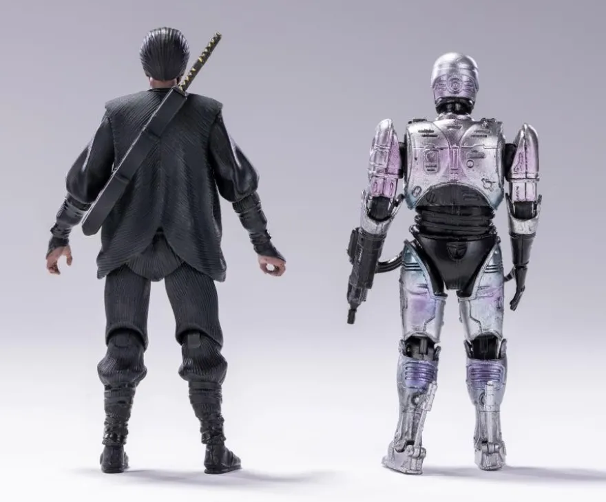 Robocop 3 Actionfiguren 1/18 RoboCop vs. Otomo (2-Pack) Exclusive
