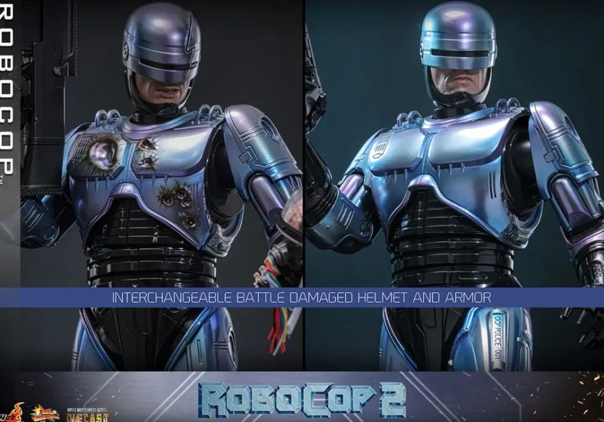 RoboCop 2 Movie Masterpiece Diecast Actionfigur 1/6 RoboCop 30 cm