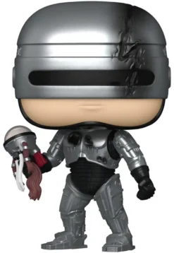 Robocop POP! Movies Vinyl Figur Robocop (Metallic) Chase 9 cm