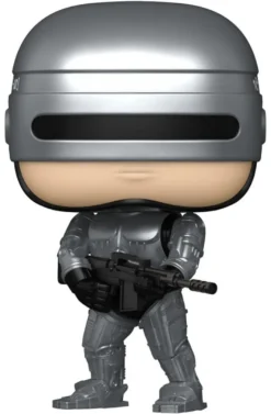 Robocop POP! Movies Vinyl Figur Robocop (Metallic) 9 cm