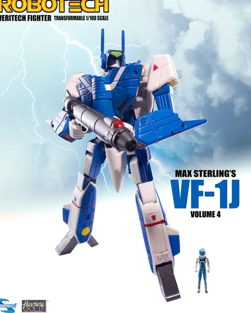 Robotech Veritech Micronian Pilot Collection Actionfigur 1/100 Max Sterling VF-1J