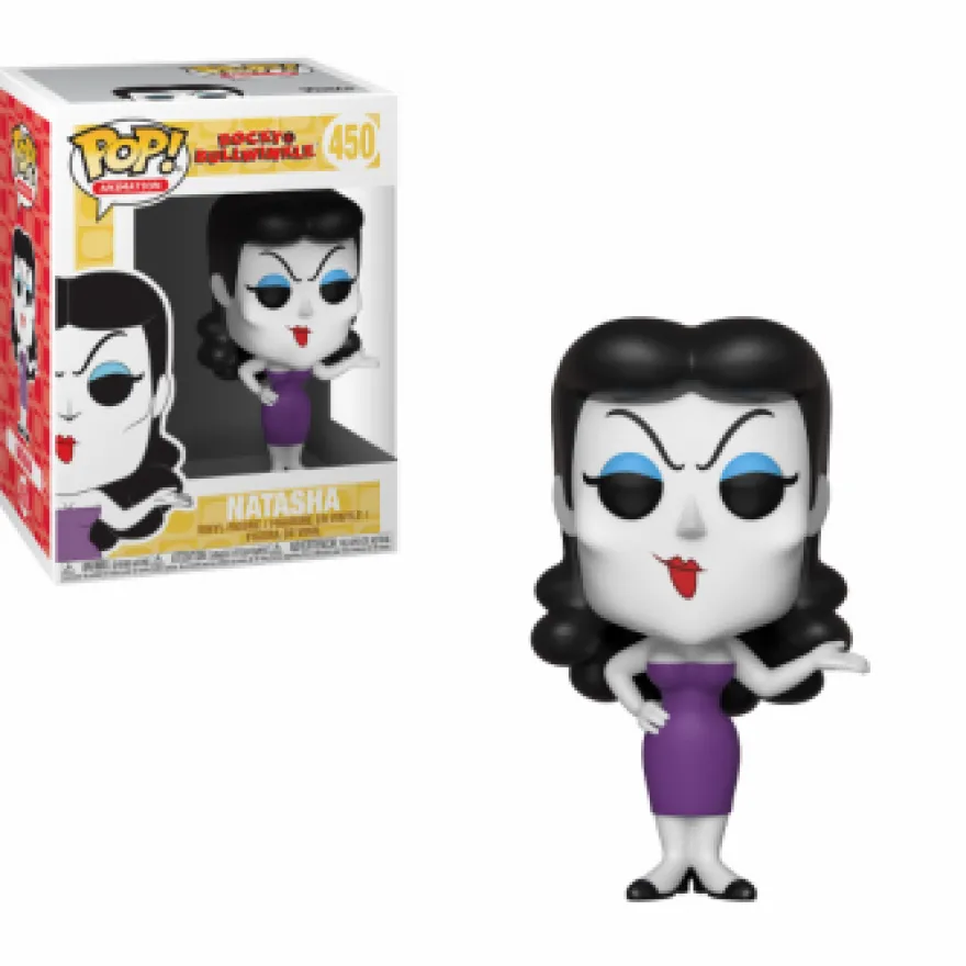 Rocky & Bullwinkle Funko Pop! Vinylfigur Natasha 450