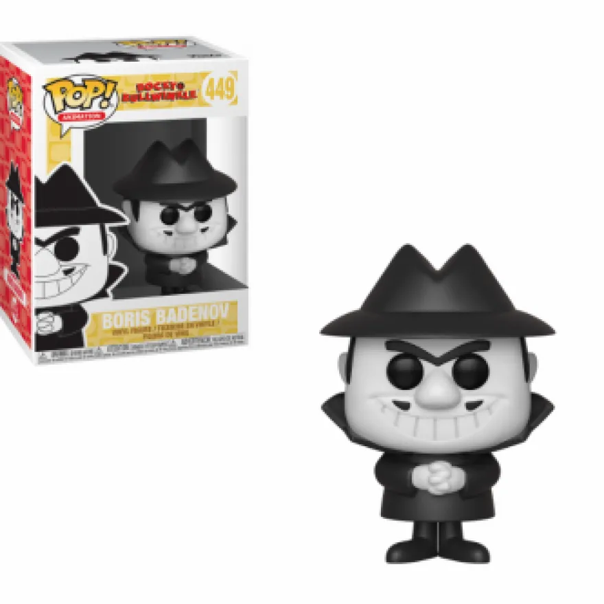 Rocky & Bullwinkle Funko Pop! Vinylfigur Boris Badenov 449
