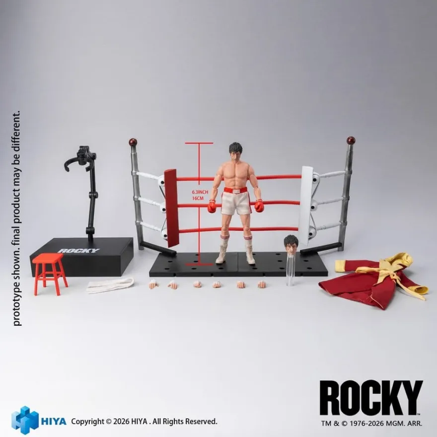 Rocky I Exquisite Super Actionfigur 1/12 Rocky 16 cm