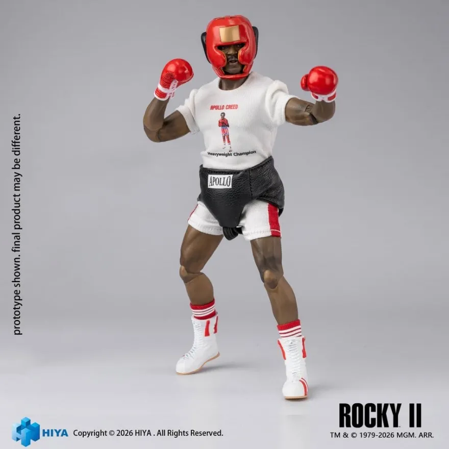 Rocky II Exquisite Super Actionfigur 1/12 Apollo 16 cm