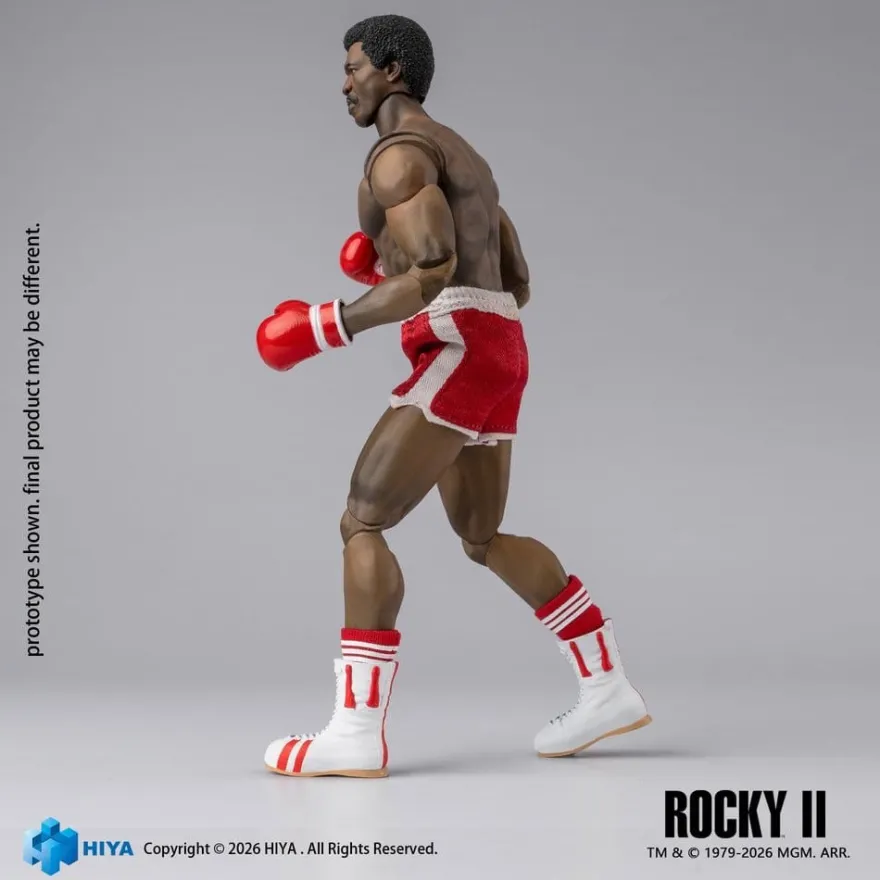 Rocky II Exquisite Super Actionfigur 1/12 Apollo 16 cm