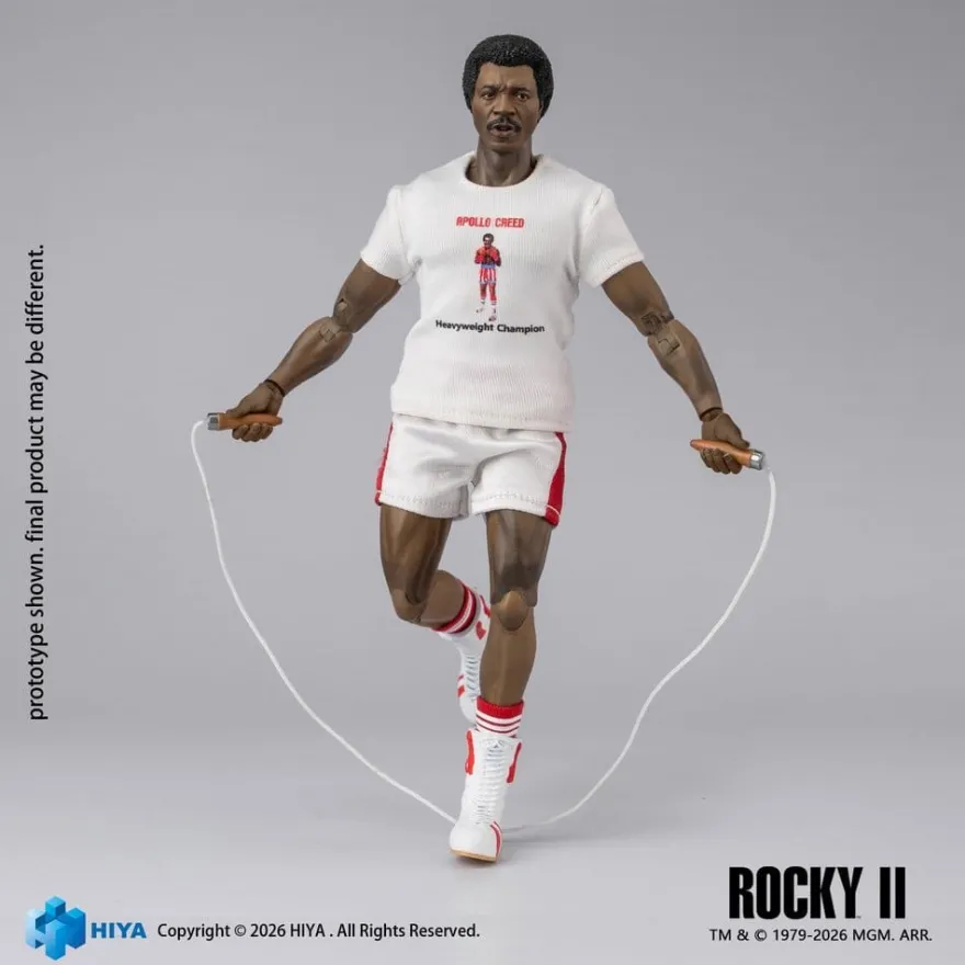 Rocky II Exquisite Super Actionfigur 1/12 Apollo 16 cm