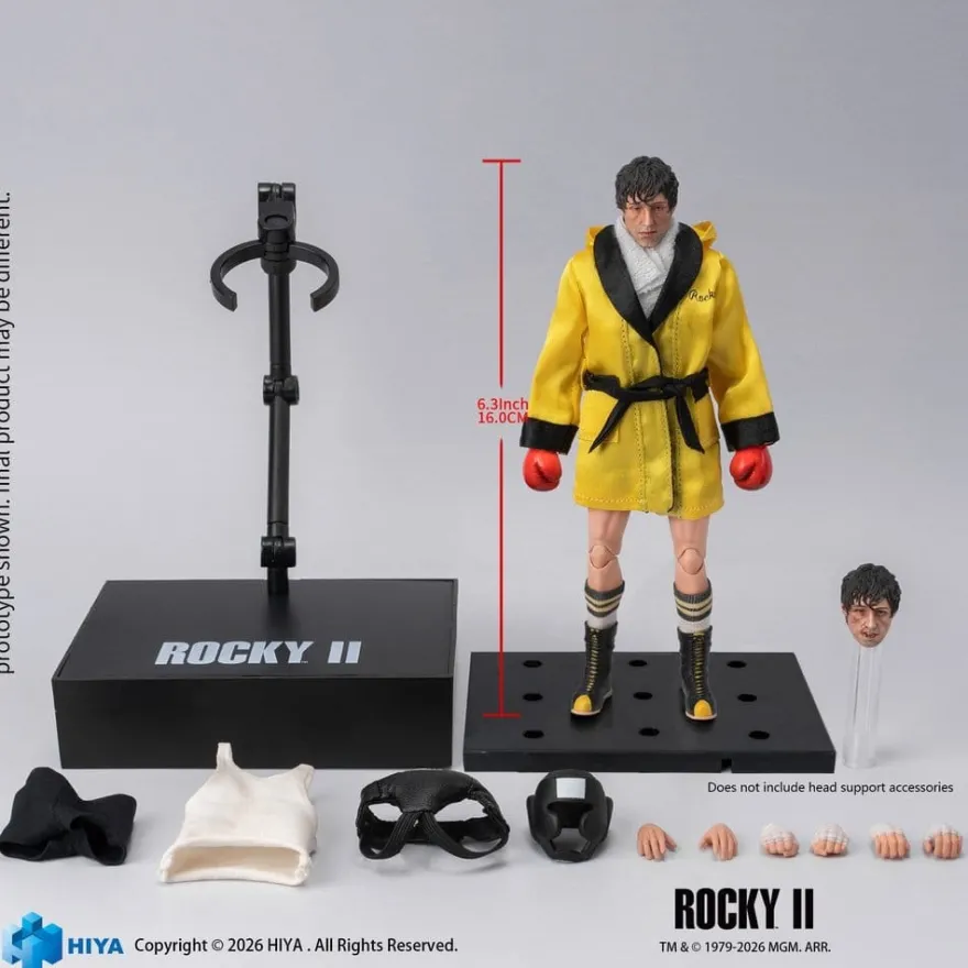 Rocky II Exquisite Super Actionfigur 1/12 Rocky Boxer Version 16 cm
