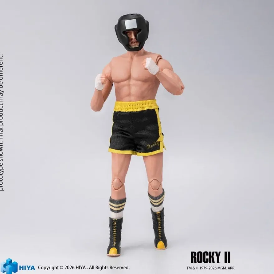 Rocky II Exquisite Super Actionfigur 1/12 Rocky Boxer Version 16 cm