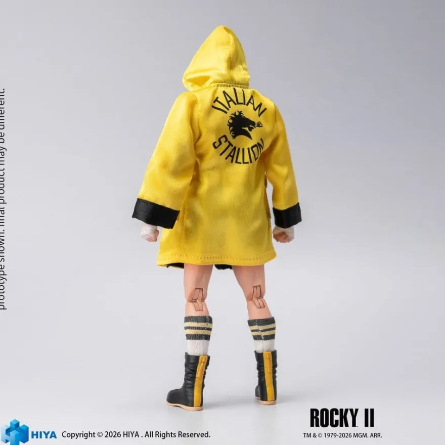 Rocky II Exquisite Super Actionfigur 1/12 Rocky Boxer Version 16 cm