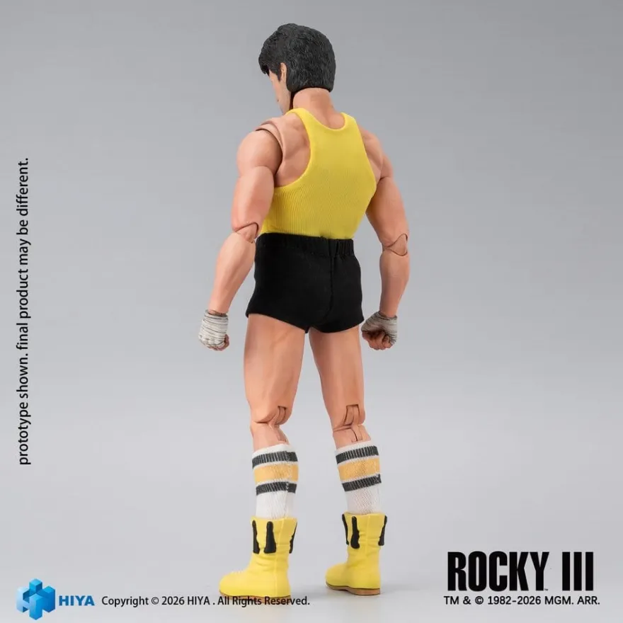 Rocky III Exquisite Super Actionfigur 1/12 Rocky Boxer Version 16 cm