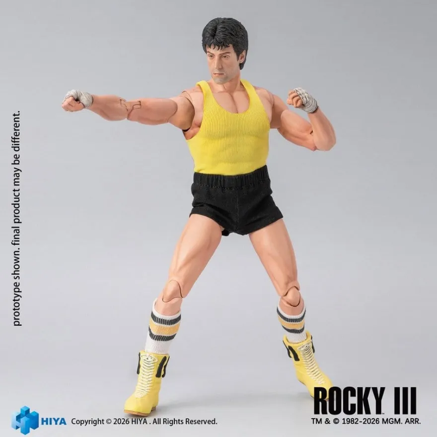 Rocky III Exquisite Super Actionfigur 1/12 Rocky Boxer Version 16 cm