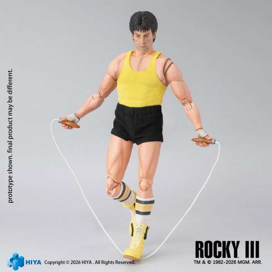 Rocky III Exquisite Super Actionfigur 1/12 Rocky Boxer Version 16 cm