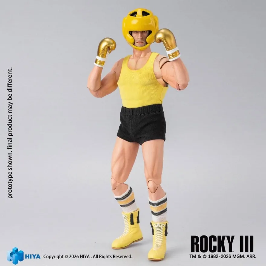 Rocky III Exquisite Super Actionfigur 1/12 Rocky Boxer Version 16 cm
