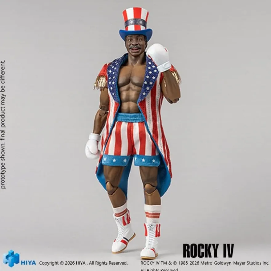 Rocky IV Exquisite Super Series Actionfigur 1/12 Apollo 16 cm