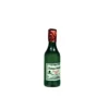 Rotweinflasche - Kunststoff - 1:12 - 3,5 cm