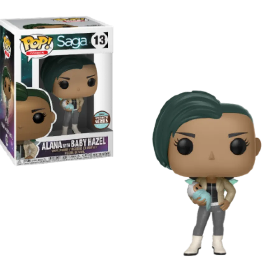 Saga Funko Pop! Vinylfigur Alana with Baby Hazel 13 Exclusive