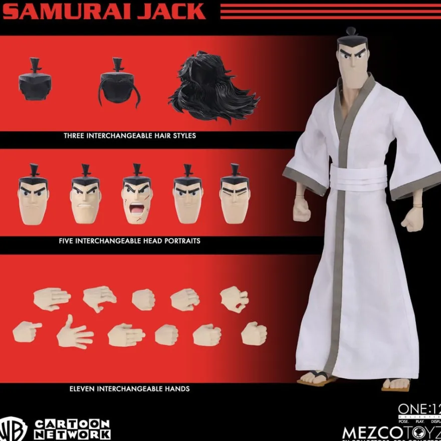 Samurai Jack Actionfigur 1/12 Samurai Jack 17 cm
