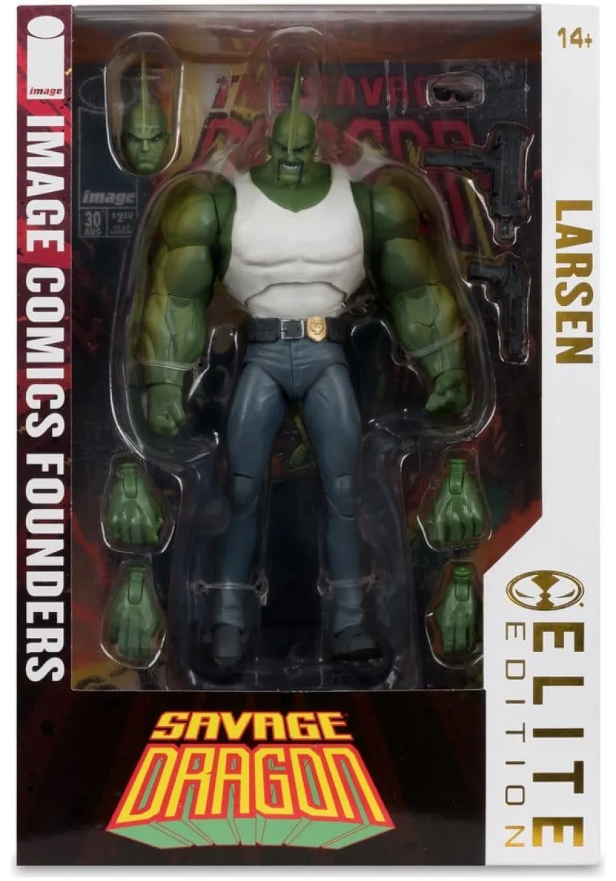 Savage Dragon Image Comics Founders Series McFarlane Elite Edition Actionfigur Dragon 20 cm