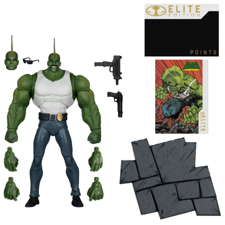 Savage Dragon Image Comics Founders Series McFarlane Elite Edition Actionfigur Dragon 20 cm