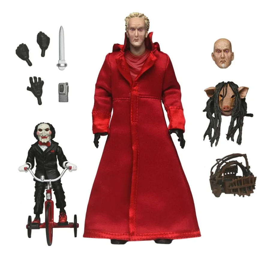 Saw Actionfigur Ultimate Jigsaw Killer Red Robe 18 cm