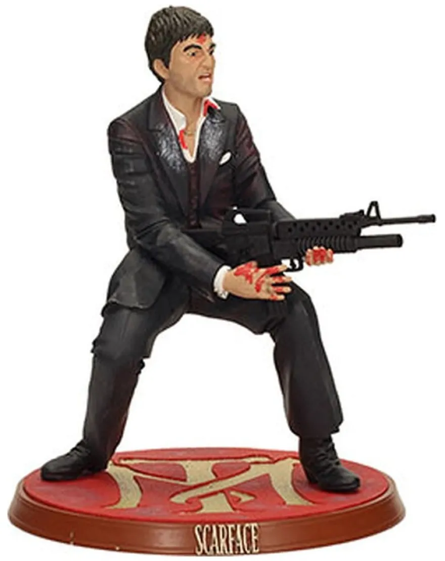 Scarface PVC Figur Tony Montana Deluxe Version 18 cm