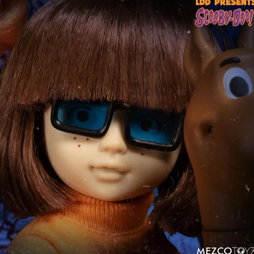 Scooby-Doo Build A Figure Living Dead Dolls Puppen Shaggy & Daphne & Fred & Velma (4er Set)