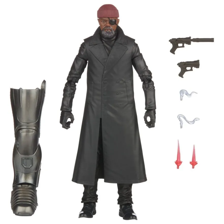 Secret Invasion Marvel Legends Actionfigur Nick Fury (BAF: Hydra Stomper) 15 cm