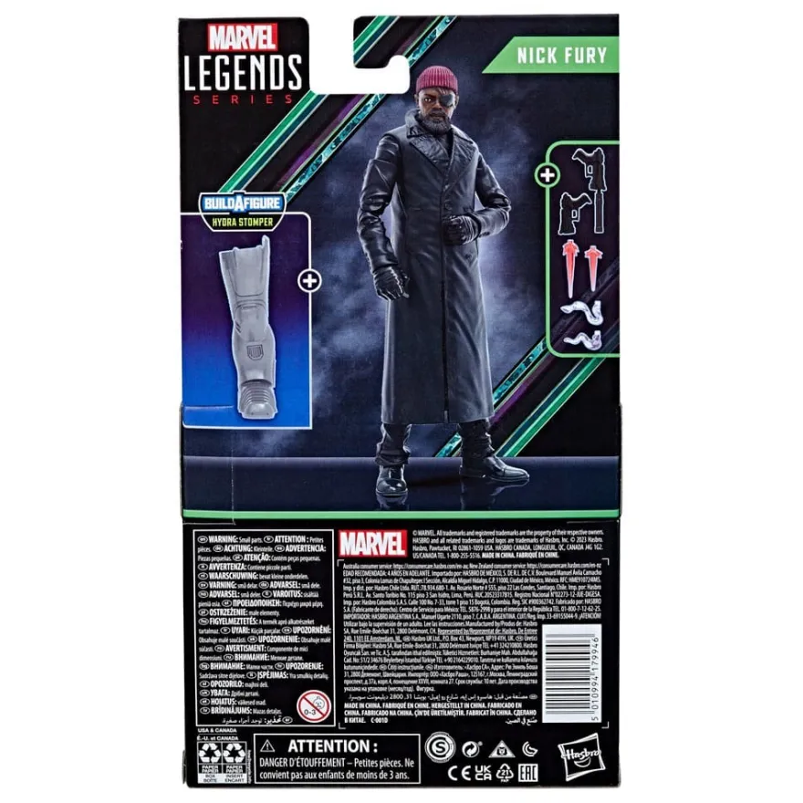 Secret Invasion Marvel Legends Actionfigur Nick Fury (BAF: Hydra Stomper) 15 cm