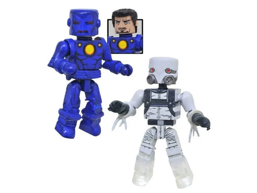 Series 80 Stealth Iron Man Marvel's Ghost Minifiguren 2-Pack