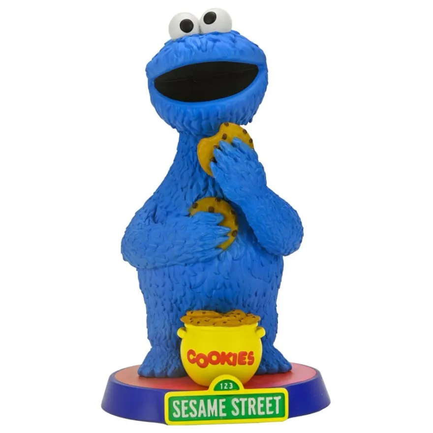 Sesamstraße Head Knocker Wackelkopf-Figur Krümelmonster 18 cm